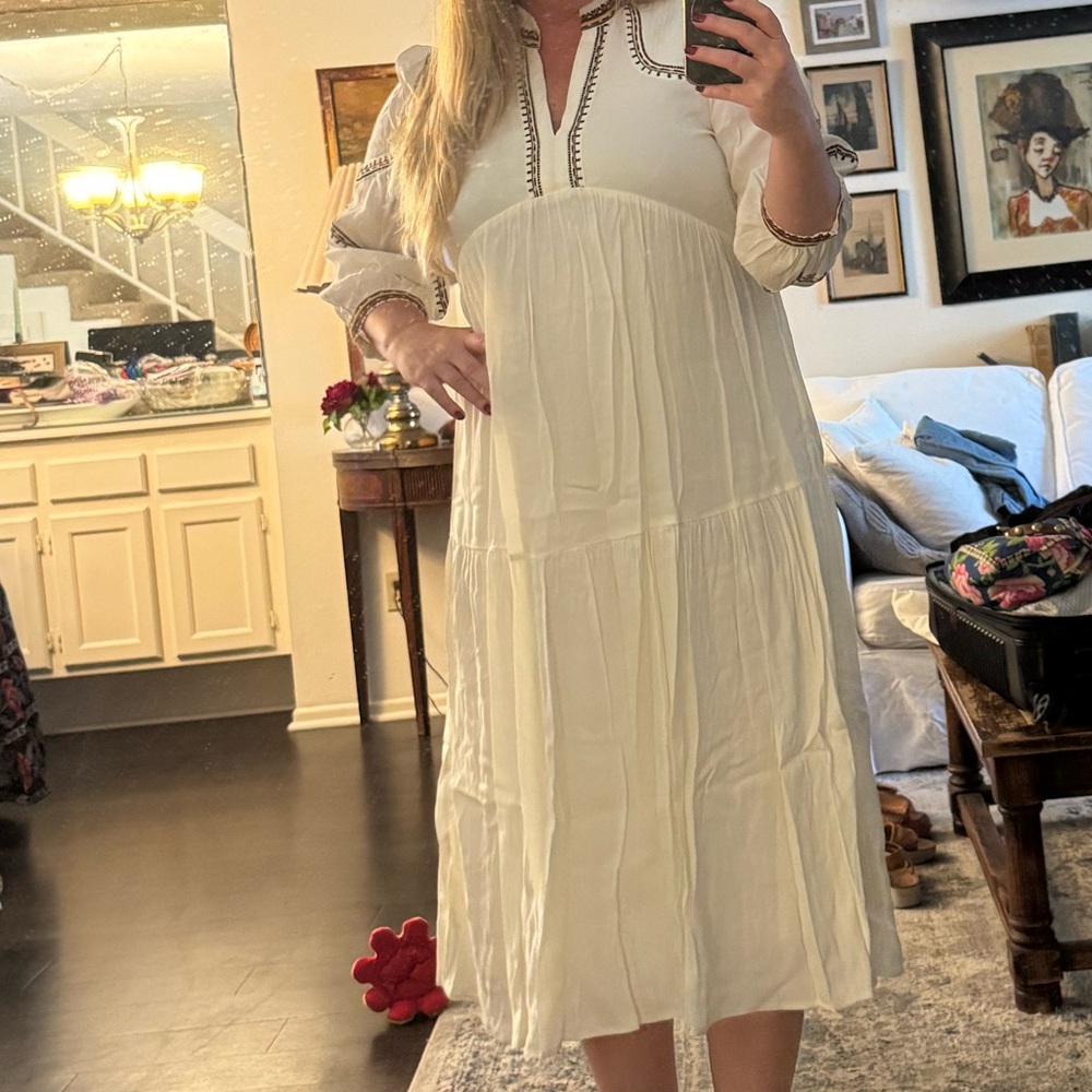 NWOT ba&sh Ivory dress